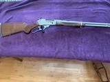 MARLIN 336SS, 30-30 CAL. 20” STAINLESS BARREL JM STAMPED, WITH WALNUT STOCK, HIGH COND. - 1 of 5