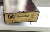 COLT DIAMONDBACK 22 LR.,
6” BLUE, NEW UNFIRED IN THE BOX WITH OWNERS MANUAL, HANG TAG, COLT LETTER, ETC. - 4 of 4