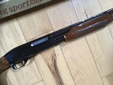 REMINGTON 870 WINGMASTER 28 GA. FIELD GRADE, 25” VENT RIB SKEET CHOKE BEAUTIFUL FIGURED WALNUT WOOD, NEW IN THE OLD DUPONT BOX WITH OWNERS MANUAL - 5 of 6