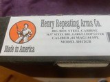 HENRY BIG BOY STEEL CARBINE, LARGE LOOP, SIDE GATE 44 MAGNUM, NEW IN THE BOX - 5 of 5