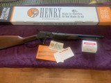 HENRY BIG BOY STEEL CARBINE, LARGE LOOP, SIDE GATE 44 MAGNUM, NEW IN THE BOX - 1 of 5