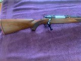 RUGER 77RS 300 WIN. MAG. CAL., DESIRABLE TANG SAFETY & RED RUGER PAD, 24” BARREL, FRONT HOOD & REAR SIGHT REMOVED, RINGS INCLUDED, EXC. COND. - 2 of 5