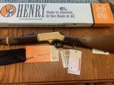 HENRY SIDE GATE 30-30 CAL. BRASS RECEIVER, NEW IN THE BOX - 3 of 5