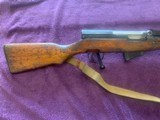 CHINESE SKS 7.62 X 39, SPADE BAYONET, MFG. 1963, MATCHING NUMBERS EXCEPT FOR THE BOLT HANDLE, APPEARS TO HAVE BEEN A N. VIETNAMESE RIFLE