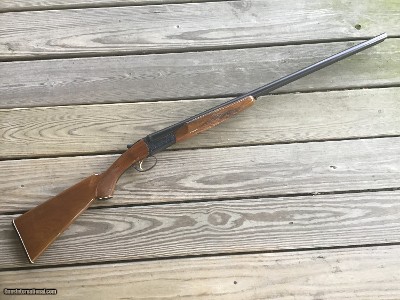 ITHACA SKB ,200E,SIDE X SIDE 20 GA., FACTORY BLUE ENGRAVED RECEIVER, 28” FULL & MOD. HAS EJECTORS, EXC. COND.