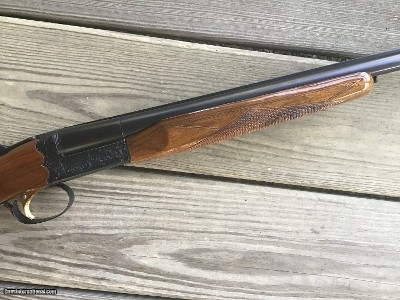 ITHACA SKB ,200E,SIDE X SIDE 20 GA., FACTORY BLUE ENGRAVED RECEIVER, 28” FULL & MOD. HAS EJECTORS, EXC. COND. - Image 5 of 9