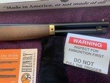 HENRY BRASS AXE 410 GA. LEVER ACTION, WALNUT STOCK, INVECTOR CHOKE, NEW IN THE BOX - 3 of 5