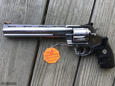 COLT ANACONDA 44 MAGNUM 8” STAINLESS, MFG. 1990’S NEW UNFIRED IN THE BOX - Image 2 of 5