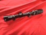 BUSHNELL BANNERII VARIABLE 3X-9X RIFLE SCOPE, DUPLEX RETICLE, WTH RINGS, LIKE NEW - 2 of 2