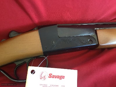 SAVAGE STEVENS 311H, DOUBLE 410 GA. 26” VENT RIB, FULL & FULL, NEW UNFIRED STILL IN FACTORY COSMOLINE - Image 4 of 8