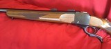 RUGER #1 25-06 CAL., 24” HEAVY BARREL, BEAUTIFUL FIGURED WALNUT, 99+% COND. - 4 of 11