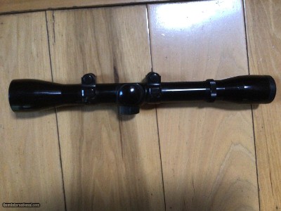 BUSHNELL BANNER 4x, DUPLEX RETICLE, LIKE NEW WITH CLEAR GLASS - Image 2 of 2