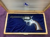 COLT FRONTIER SCOUT 22 LR. “ 1968 KANSAS PAWNEE TRAIL” SERIAL # 104PT, NEW UNFIRED IN THE WOOD CASE - 1 of 4