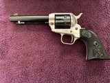 COLT FRONTIER SCOUT DUOTONE, 22 LR.
4 3/4” BARREL, MFG. 1964, LIKE NEW IN THE BOX WITH OWNERS MANUAL & WARRANTY CARD - 3 of 5