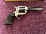 COLT FRONTIER SCOUT DUOTONE, 22 LR.
4 3/4” BARREL, MFG. 1964, LIKE NEW IN THE BOX WITH OWNERS MANUAL & WARRANTY CARD - 2 of 5