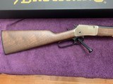 BROWNING BL-22, 22 LR., NICKEL 20” BARREL, NEW IN THE BOX - 3 of 5