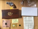 COLT DIAMONDBACK 38 SPC. 2 1/2” ELECTROLESS NICKEL, MFG 1977 NEW IN THE BOX WITH OWNERS MANUAL, HANG TAG, COLT LETTER, COLT SCREW DRIVER, ETC. - 1 of 4
