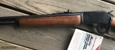 MARLIN 1894S 44-40 CAL. 20” BARREL JM STAMPED, NEW IN THE BOX WITH OWNERS MANUAL & HAMMER SPUR - Image 4 of 11