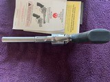 RUGER RED HAWK 10MM CAL., STAINLESS, 7 1/2” BARREL, LIKE NEW IN THE BOX WITH OWNERS MANUAL ETC. - 4 of 4