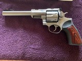 RUGER RED HAWK 10MM CAL., STAINLESS, 7 1/2” BARREL, LIKE NEW IN THE BOX WITH OWNERS MANUAL ETC. - 3 of 4