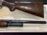BROWNING MODEL 12 “DUCK UNLIMITED” 20 GA. FANTASTIC WOOD, GOLD ENGRAVING WITH PHEASANTS & DUCKS, NEW IN THE BOX - 3 of 5