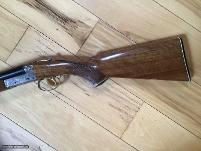ITHACA SKB 200 E, 20 GA. 28” MOD. & FULL, COINED RECEIVER, SINGLE SELECTIVE TRIGGER, AUTO EJECTORS, CHROME LINED BARRELS 99+% COND. - Image 3 of 7
