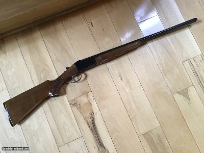 SAVAGE BSE-C, 410 GA. SINGLE TRIGGER, 26” BARRELS WITH AUTO EJECTORS, EXC. COND.