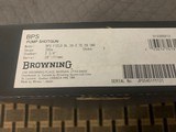 BROWNING BPS FIELD 28 GA., 28” INVECTOR, NEW UNFIRED IN THE BOX WITH OWNERS MANUAL & 3 CHOKE TUBES - 5 of 5