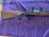 RUGER 77, 6MM CAL., 24” HEAVY BARREL, EXC. COND. - 2 of 5