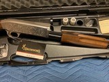 BROWNING BPS “DUCKS UNLIMITED” 28 GA., 26” INVECTOR BARREL, NEW UNFIRED IN THE DUCKS UNLIMITED HARD CASE WITH CHOKE TUBES & WRENCH, HANG TAG & OWNERS - 4 of 5