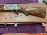 BROWNING A-5’ LT-20 “DUCKS UNLIMITED” 26” INVECTOR BARREL, NEW UNFIRED 100% COND. IN BROWNING DUCK UNLIMITED HARD CASE WITH 3 CHOKE TUBES & WRENCH - 2 of 5