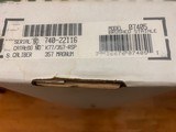 RUGER 77/357 MAGNUM, STAINLESS STEEL, LIKE NEW IN THE BOX - 6 of 6
