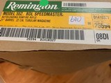 REMINGTON 552 BDL SPEEDMASTER, 22 LR. HIGH GLOSS CHECKERED WALNUT, 21”BARREL, NEW UNFIRED IN THE BOX WITH OWNERS MANUAL - 5 of 5