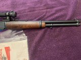 WINCHESTER 94AE TRAPPER 44 MAGNUM 16” BARREL, COME WITHTASCO VARIABLE 1 3/4 X — 5X SCOPE, BEAUTIFUL WALNUT WOOD WITH BURL & FIGURE, 99% COND. - 5 of 5