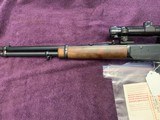 WINCHESTER 94AE TRAPPER 44 MAGNUM 16” BARREL, COME WITHTASCO VARIABLE 1 3/4 X — 5X SCOPE, BEAUTIFUL WALNUT WOOD WITH BURL & FIGURE, 99% COND. - 4 of 5