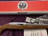 RUGER 10-22 SPORTER 75 ANNIVERSARY, STAINLESS STEEL WITH WOOD STOCK - 5 of 7