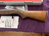 RUGER 10-22 SPORTER 75 ANNIVERSARY, STAINLESS STEEL WITH WOOD STOCK