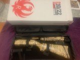 RUGER 10-22, 22 LR. BRONZE CERKOTE CAMO, NEW IN THE BOX