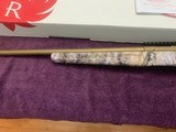 RUGER AMERICAN 17 HMR, BURNT, THREADED BARREL, CERKOTE FINISH, YOTE CAMO STOCK NEW UNFIRED IN THE BOX - 3 of 7