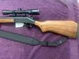 HARRINGTON & RICHARDSON ULTRA SLUG 20 GA., LAMINATE STOCK,FULLY RIFLED, 3” CHAMBER BARREL, BUSHNELL 1 3/4” X—3X SCOPE,EXC. COND. - 2 of 5