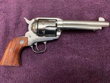 RUGER VAQUERO OLD MODEL, 45 LC. CAL. 5 1/2” HIGH GLOSS FINISH, LIKE NEW IN THE BOX - 2 of 5