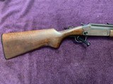 SAVAGE 24, 22 LR. OVER 410 GA.. EARLY MFG. WITH THE POPULAR SIDE BUTTON BARREL SELECTOR