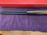 WINCHESTER 1892 HIGH GRADE 45 LC. CAL., 24 14” BARREL, FANTASTIC DELUXE WALNUT, MFG. 1997, NEW UNFIRED IN THE BOX - 2 of 6