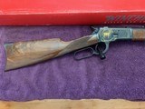 WINCHESTER 1892 HIGH GRADE 45 LC. CAL., 24 14” BARREL, FANTASTIC DELUXE WALNUT, MFG. 1997, NEW UNFIRED IN THE BOX - 1 of 6