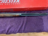 WINCHESTER 1892 HIGH GRADE 45 LC. CAL., 24 14” BARREL, FANTASTIC DELUXE WALNUT, MFG. 1997, NEW UNFIRED IN THE BOX - 4 of 6