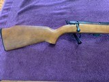 REMINGTON 581, 22 LR., BOLT ACTION, CLIP FED, MFG. IN THE 1970’s, WALNUT STOCK, 99% COND. - 1 of 5