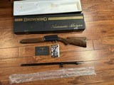 BROWNING BELGIUM A-5, LIGHT 20 GA. MARKED “LIGHT TWENTY” ON THE RECEIVER, MFG. 1976THE LAST OF BELGIUM GUNS, NEW UNFIRED IN THE BOX - 1 of 9