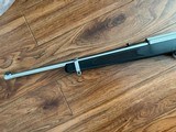 RUGER 10-22, 22 LR. WITH BOAT PADDLE STOCK, STAINLESS STEEL AS NEW IN THE BOX WITH OWNERS MANUAL, ETC. - 3 of 9
