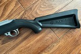 RUGER 10-22, 22 LR. WITH BOAT PADDLE STOCK, STAINLESS STEEL AS NEW IN THE BOX WITH OWNERS MANUAL, ETC. - 2 of 9
