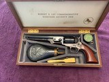 COLT
BLACK POWDER REVOLVER, “ROBERT E. LEE” 1971 COMMERATIVE, NEW IN PRESENTATION CASE WITH POWDER HORN & BULLET MOLD - 1 of 5